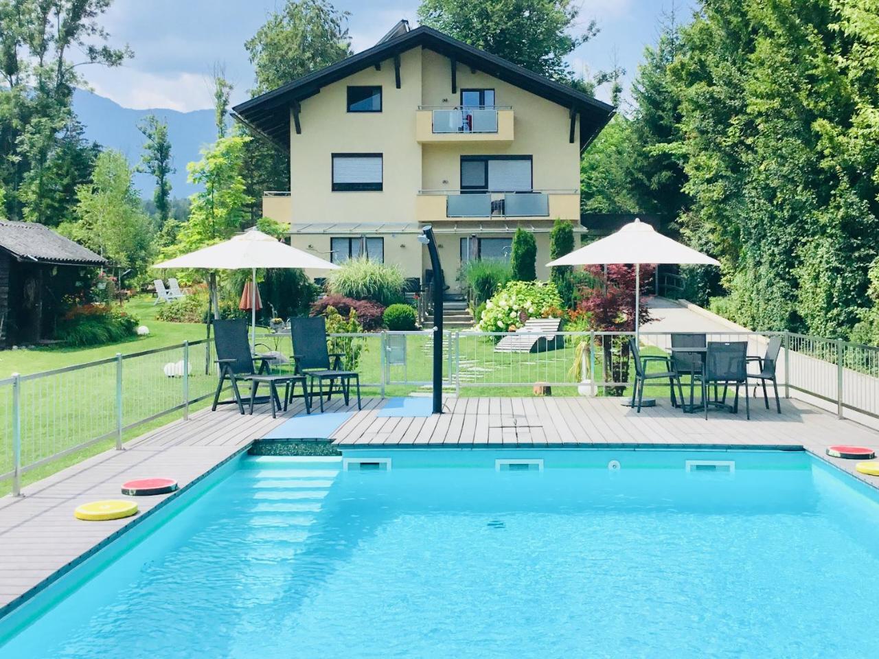 Haus Am Wald Appartement Faak am See Buitenkant foto