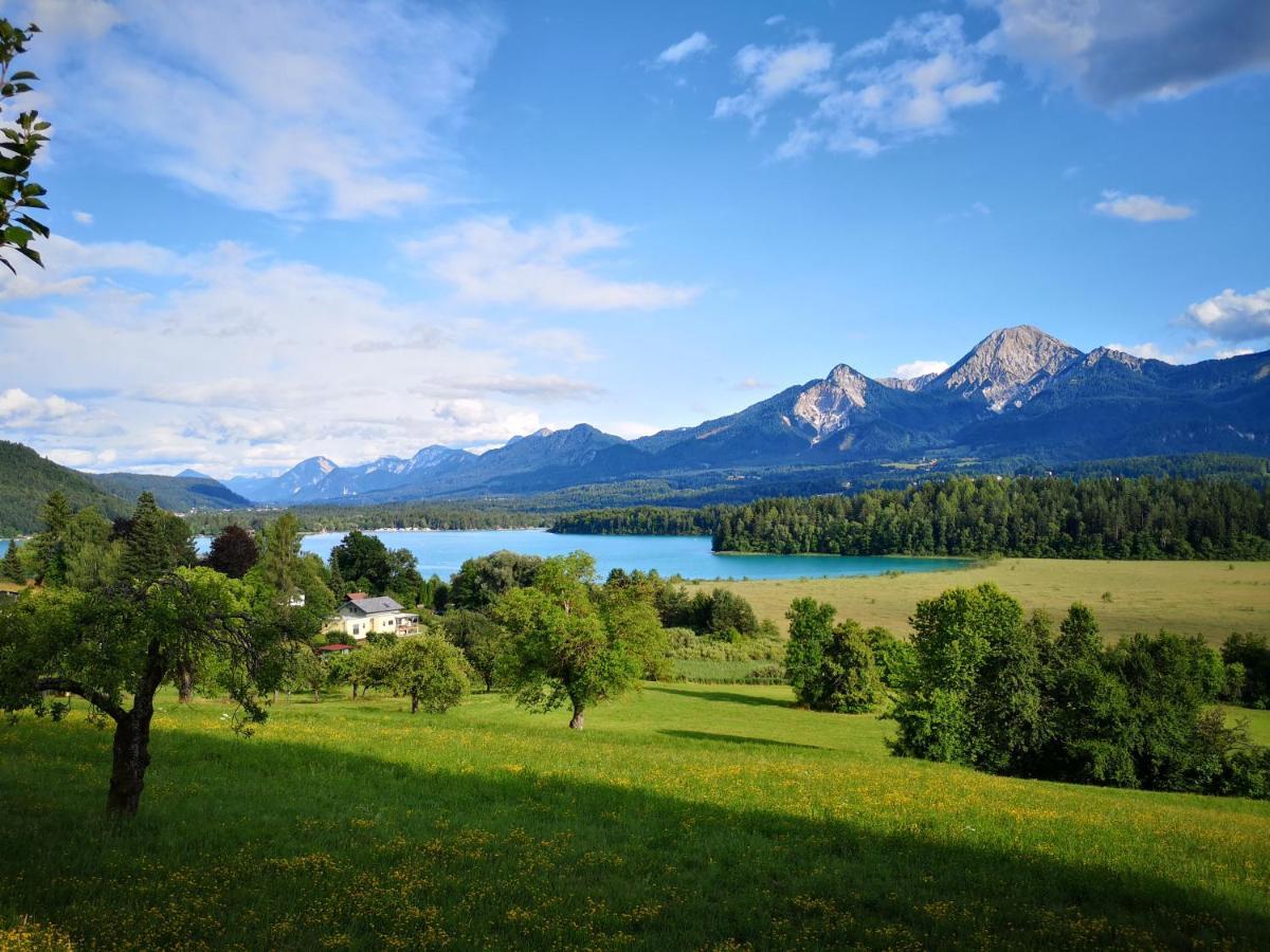Haus Am Wald Appartement Faak am See Buitenkant foto